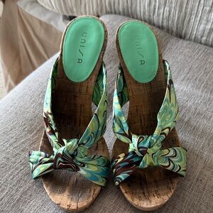 Unisa Multicolor Knot Sandals